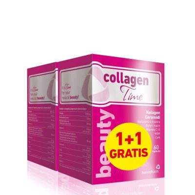 CollagenTime Beauty kapsule kolagen 1+1 gratis