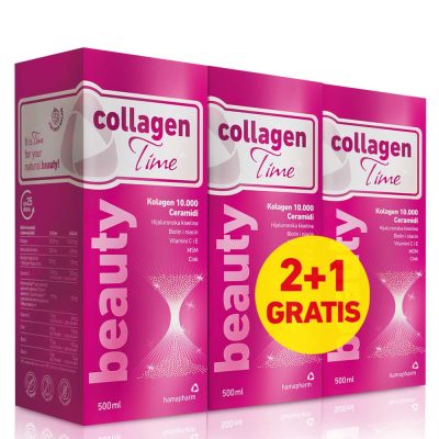 CollagenTime Beauty 500 ml 2+1 gratis tekući kolagen