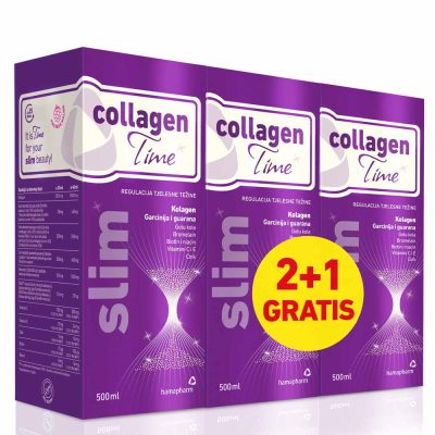 CollagenTime Slim 500 ml 2+1 gratis tekući kolagen