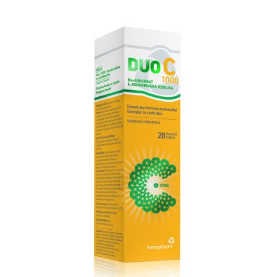 DUO C Direkt 1000 vrećice 1+1 gratis vitamin C