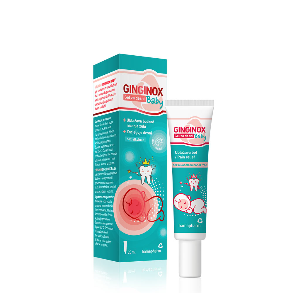 Ginginox Baby gel za desni