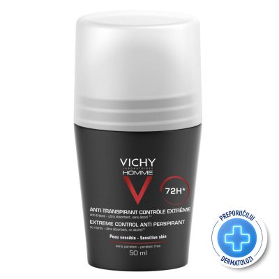 VICHY HOMME antiperspirant roll-on