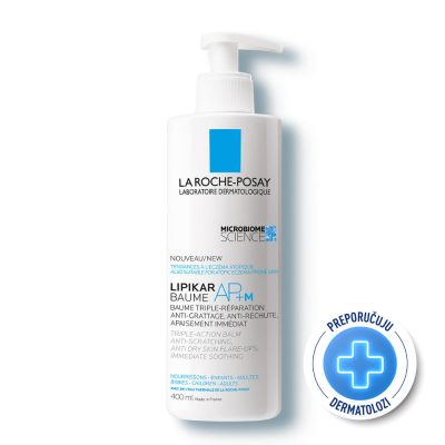 La Roche-Posay LIPIKAR BAUME AP+M balzam protiv nadraženosti i svrbeža 400 ml