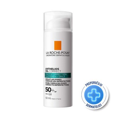 La Roche-Posay ANTHELIOS OIL CORRECT SPF50+ gel krema za zaštitu od sunca