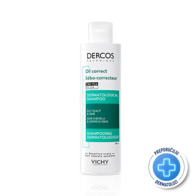 VICHY DERCOS šampon za regulaciju masnoće vlasišta