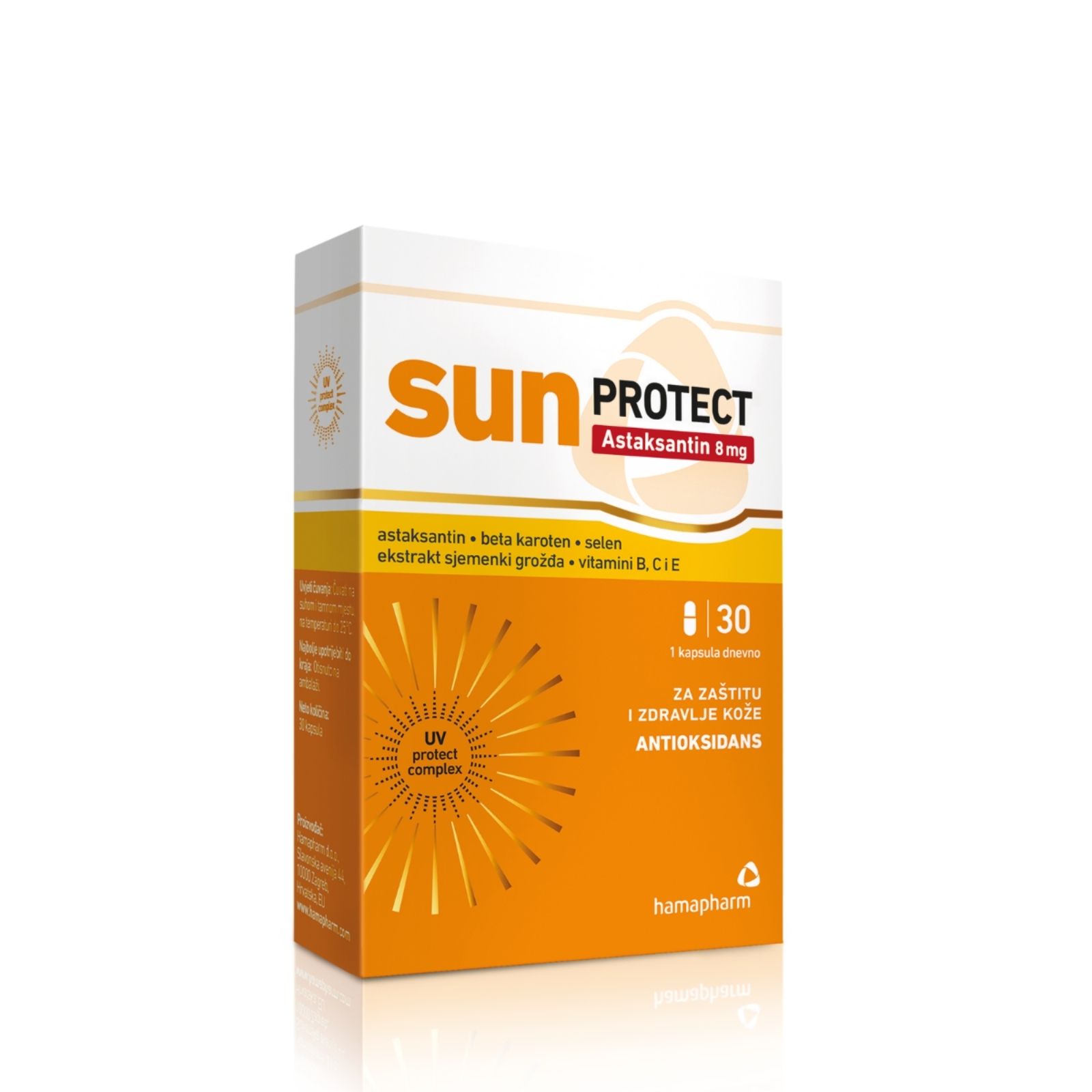 SunProtect Astaksantin 8 mg kapsule