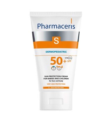 PHARMACERIS S - PROTECTION zaštitna krema za lice i tijelo SPF 50+ za dojenčad i djecu od 6 mjeseci