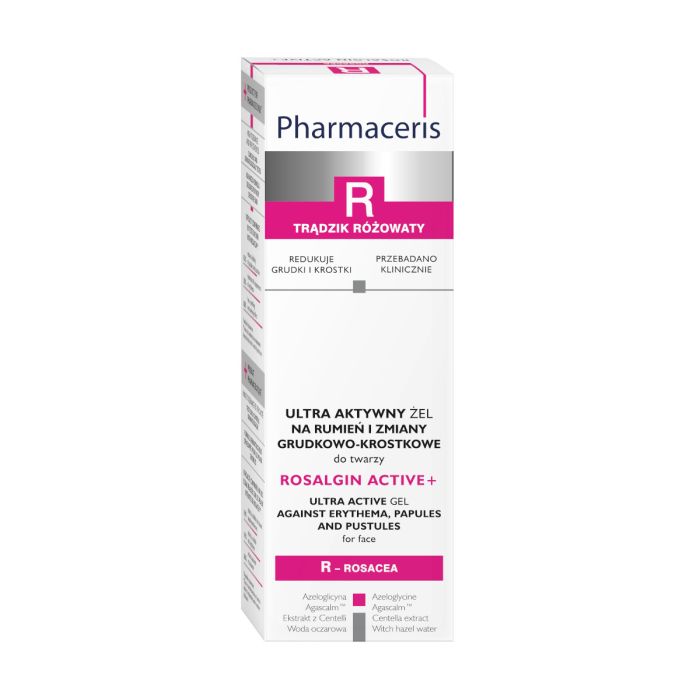 PHARMACERIS R - ROSALGIN ACTIVE+ ULTRA ACTIVE GEL PROTIV ERITEMA, PAPULA I PUSTULA za lice - Slika 2