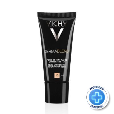 VICHY DERMABLEND Tekući puder za korekciju neujednačene boje kože SPF28