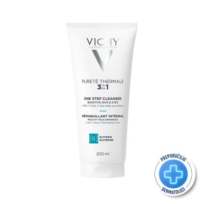 VICHY PURETÉ THERMALE 3u1: integralno sredstvo za uklanjanje šminke s osjetljive kože i očiju