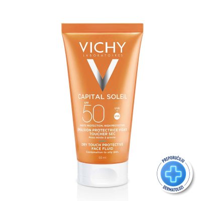VICHY CAPITAL SOLEIL DRY TOUCH Matirajući fluid SPF50, 50 ml