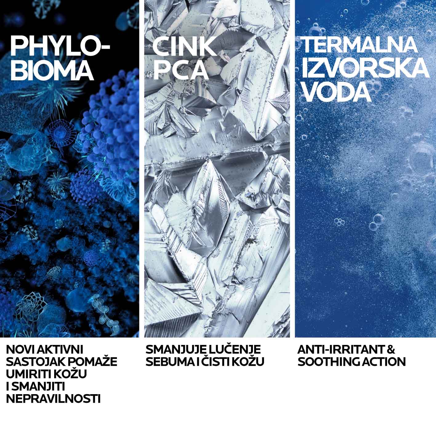 La Roche-Posay EFFACLAR Pjenušavi gel za čišćenje masne, osjetljive kože lica - Slika 3