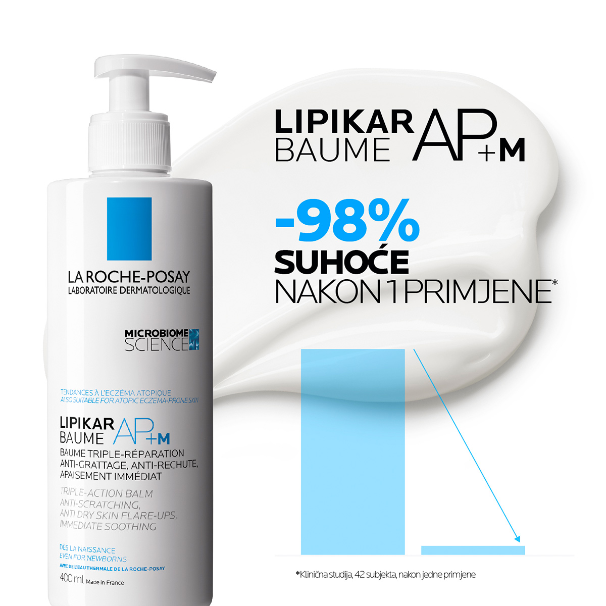 La Roche-Posay LIPIKAR BAUME Light AP+M balzam - Slika 2