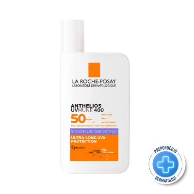 La roche-posay ANTHELIOS Fluid protiv tamnih mrlja za zaštitu od sunca SPF50+