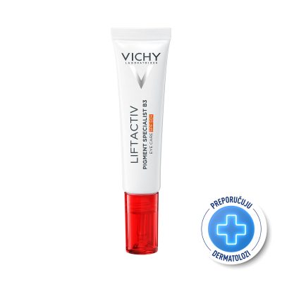 LIFTACTIV PIGMENT SPECIALIST B3 KREMA Za područje oko očiju spf 50+