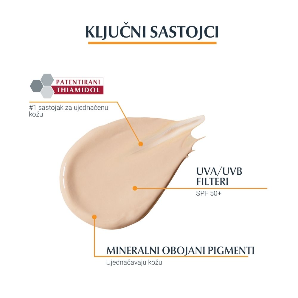 Eucerin Oil Control tinted gel-krema za zaštitu kože lica od sunca SPF 50+