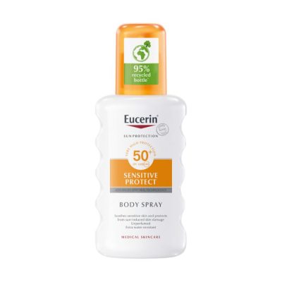 Eucerin Sensitive Protect sprej za zaštitu kože od sunca SPF 50+