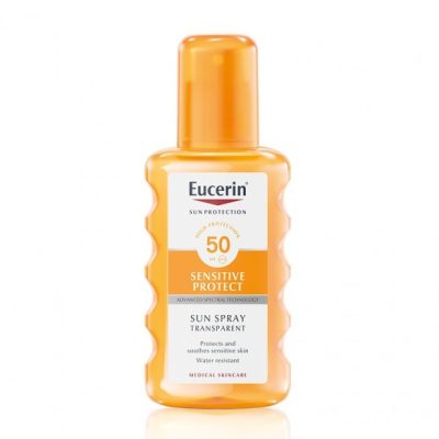 Eucerin Oil Control Transparent sprej za zaštitu od sunca SPF 50