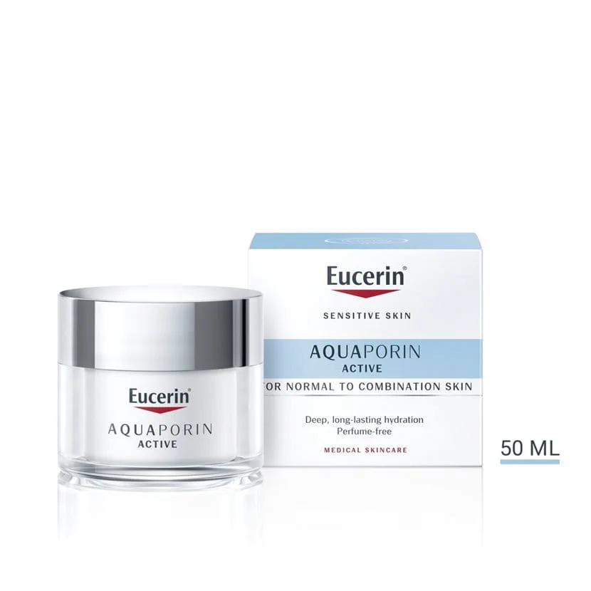Eucerin AQUAporin Active krema za normalnu i mješovitu kožu lica