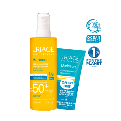 Uriage BARIESUN SPF50+ MLIJEKO SPREJ 200 ml + GRATIS BALZAM NAKON SUNČANJA 50 ml
