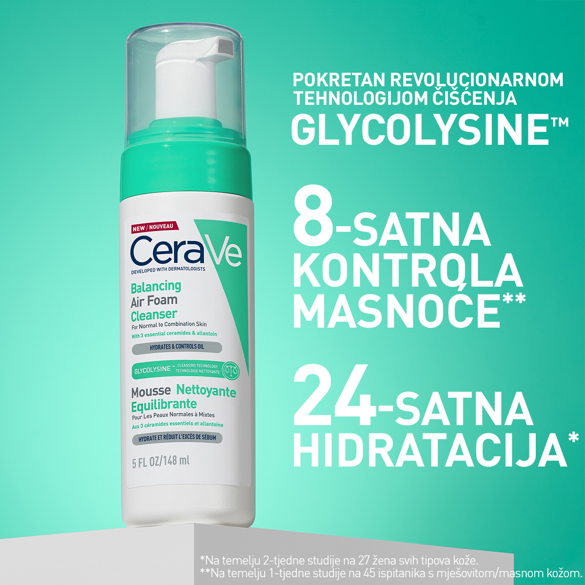 CeraVe Pjenušavi čistač koji vraća ravnotežu koži - Slika 3