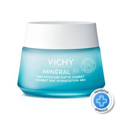 VICHY MINÉRAL 89 MATTE SORBET ZA HIDRACIJU TIJEKOM 48 SATI