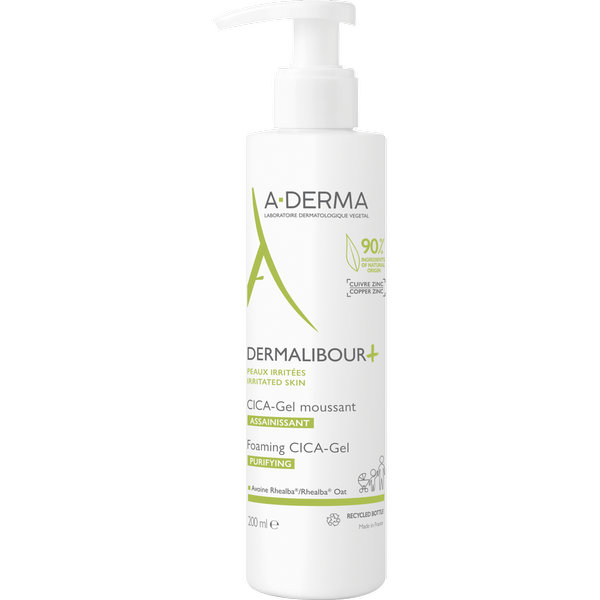 A-DERMA DERMALIBOUR+ pjenušavi CICA-gel