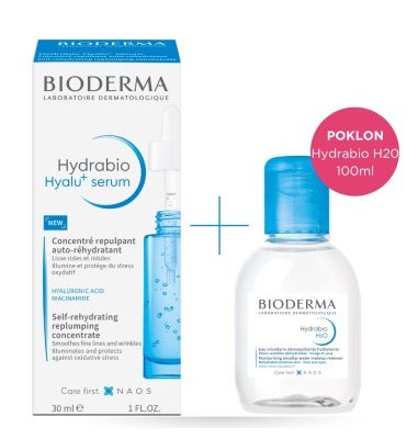 Bioderma Hydrabio Hyalu+ serum + Hydrabio H2O micelarna voda Promo pakiranje