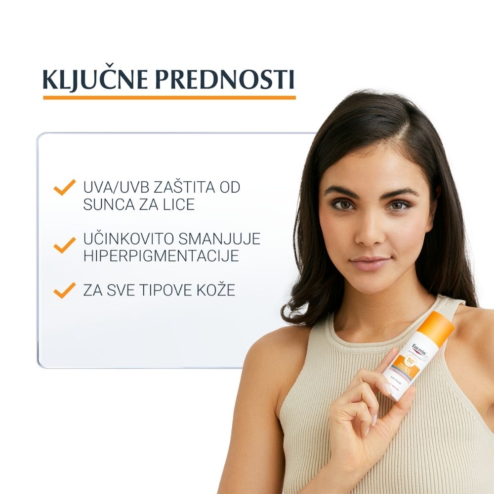 Eucerin Anti-Pigment dvofazni serum + SUN Pigment Control fluid SPF50 Promo pakiranje - Slika 3