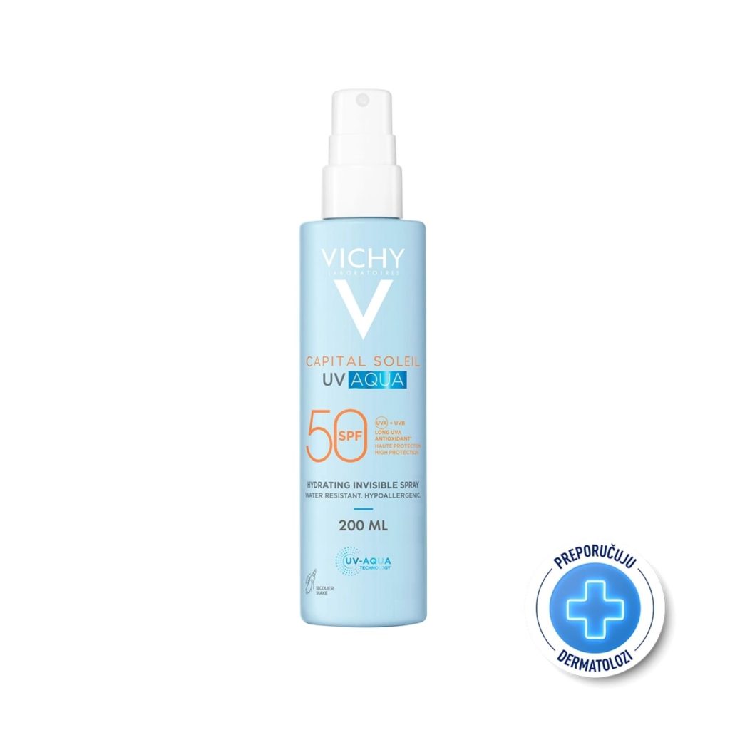 Vichy Capital Soleil UV Aqua hidracijski sprej za lice i tijelo SPF50+_01