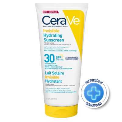 CeraVe Nevidljivi losion za zaštitu od sunca, SPF 30